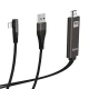 تبدیل Lightning به HDMI هوکو UA14 طول 2 متر