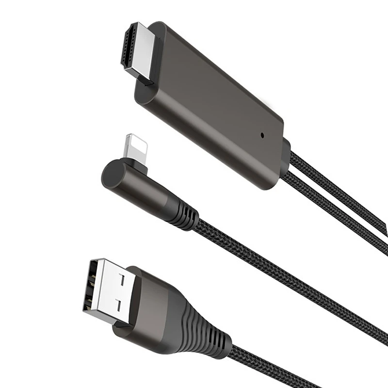 تبدیل Lightning به HDMI هوکو UA14 طول 2 متر