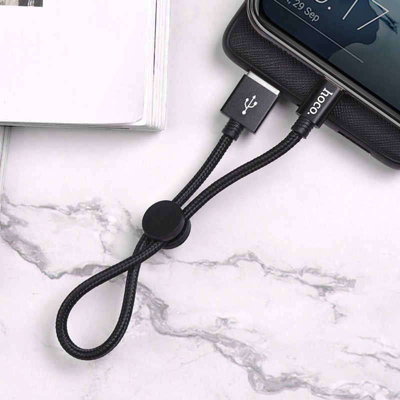 کابل کوتاه Hoco X35 Type-C 3A 25cm (گارانتی 12 ماهه)