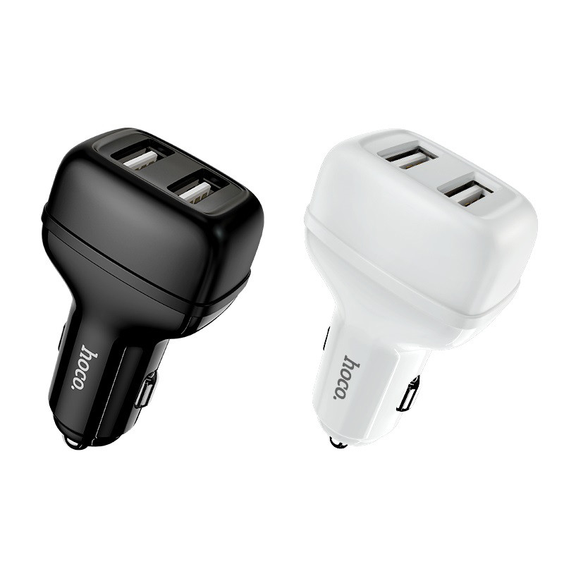 شارژر فندکی Hoco Z36 2.4A + کابل microUSB (گارانتی 12 ماهه)
