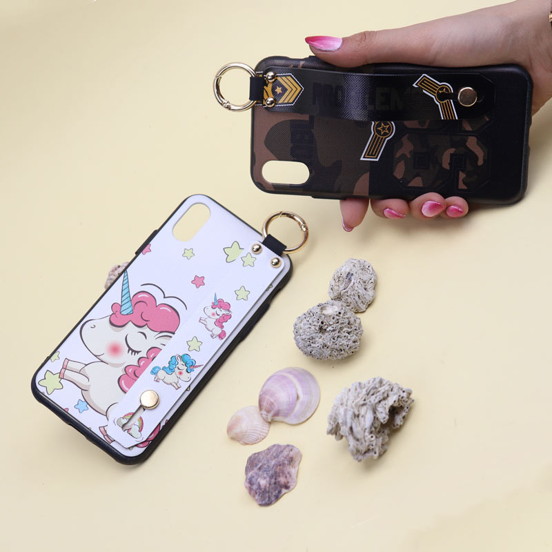 قاب طرحدار هولدر دستی کد9 آیفون iPhone X/XS