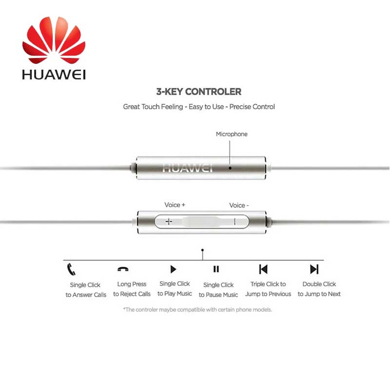 هندزفری سرجعبه Huawei AM116 پکدار