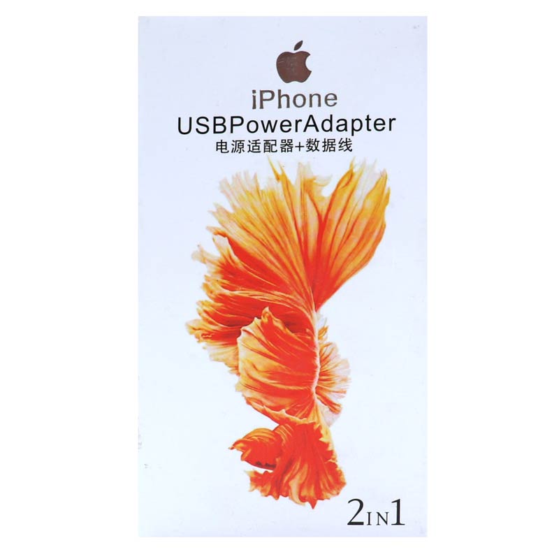 شارژر دیواری iPhone CH826 5W + کابل آیفونی