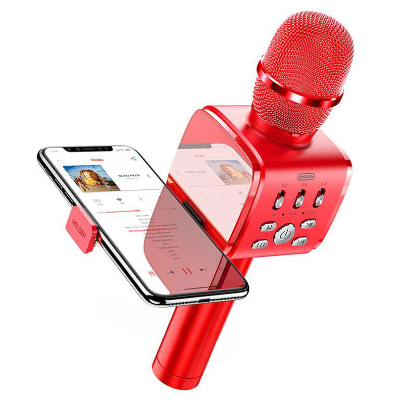 میکروفون بی سیم و اسپیکر هولدر دار Joyroom JR-MC3