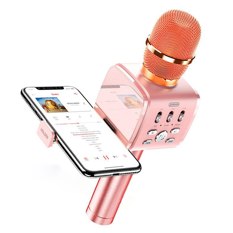 میکروفون بی سیم و اسپیکر هولدر دار Joyroom JR-MC3