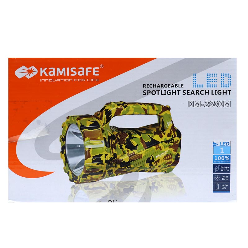 چراغ قوه شارژی Kamisafe KM-2630M