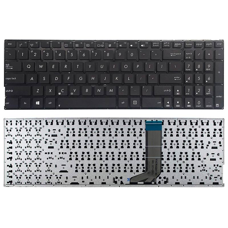 کیبورد لپ تاپ ASUS VivoBook K556 بدون فریم مشکی
