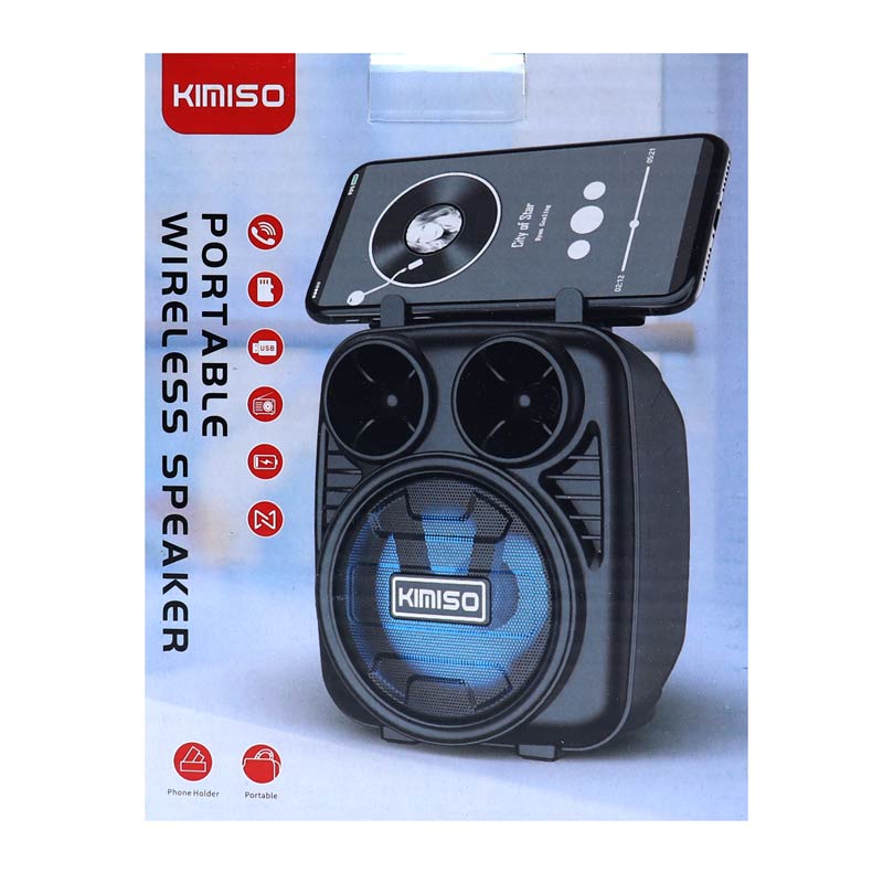 اسپیکر بلوتوثی رم و فلش خور Kimiso KMS-1183