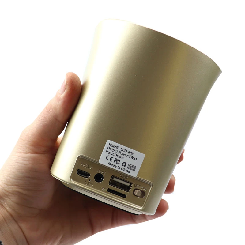 اسپیکر بلوتوثی رم و فلش خور Kisonli LED-803