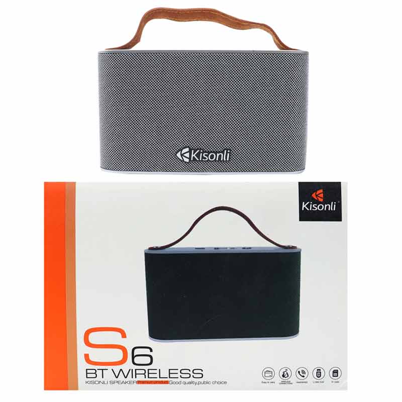اسپیکر بلوتوثی رم و فلش خور Kisonli S6