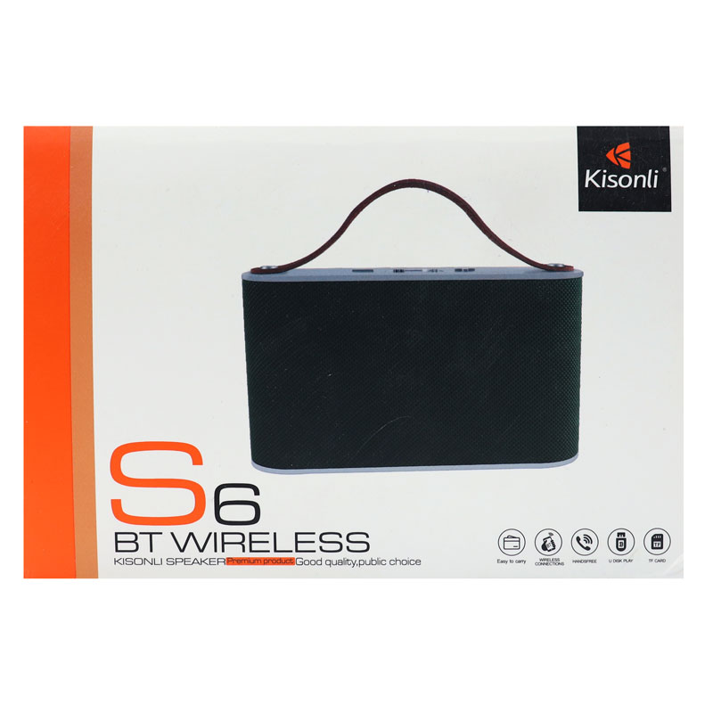اسپیکر بلوتوثی رم و فلش خور Kisonli S6