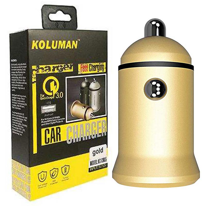 شارژر فندکی فست شارژ Koluman KC-C905 QC3 3.1A