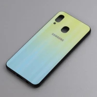 قاب لیزری پشت گلسی Samsung A20/A30 کد8 سری B