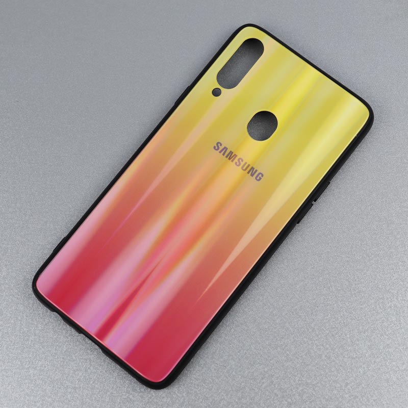 قاب لیزری پشت گلسی Samsung A20s کد5 سری B