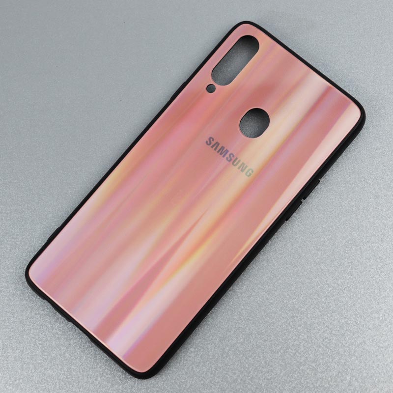قاب لیزری پشت گلسی Samsung A20s کد4 سری B