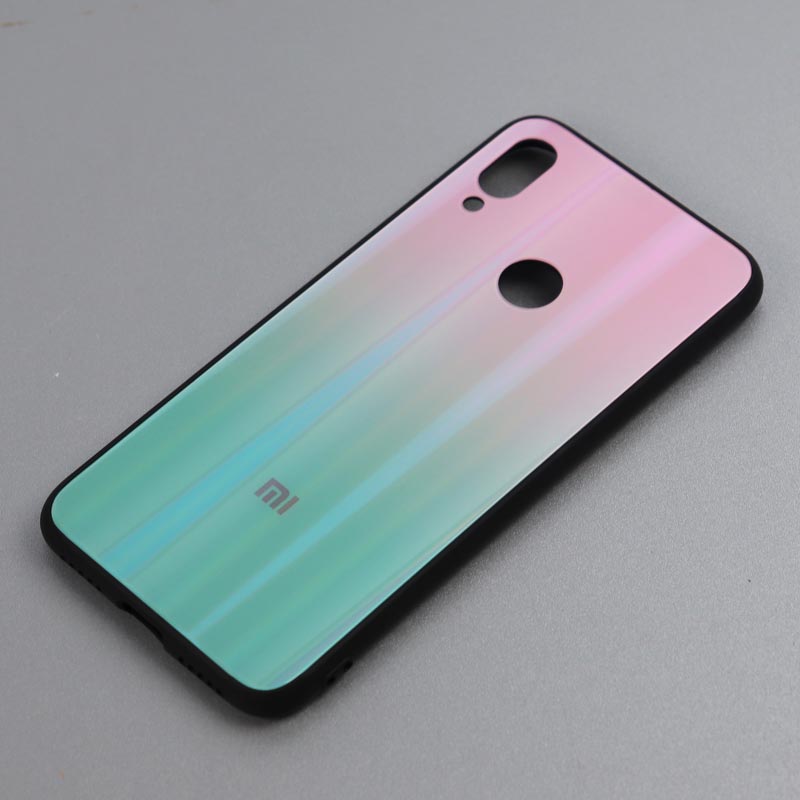 قاب لیزری پشت گلسی Xiaomi Redmi Note 7 کد9 سری B