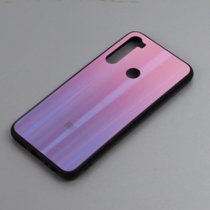 قاب لیزری پشت گلسی Xiaomi Redmi Note 8 کد3 سری B
