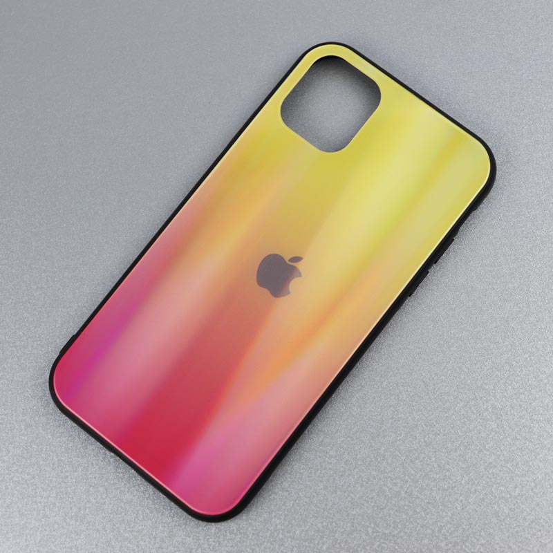 قاب لیزری پشت گلسی iPhone 11 کد5 سری B