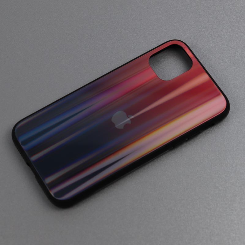قاب لیزری پشت گلسی iPhone 11 کد7 سری B
