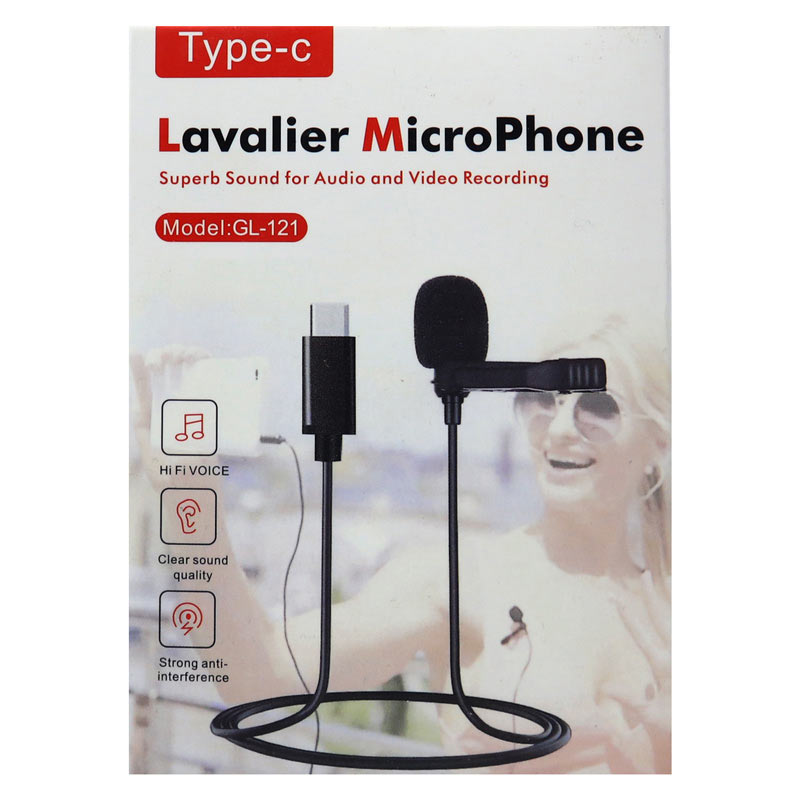 میکروفون یقه ای Lavalier GL-121