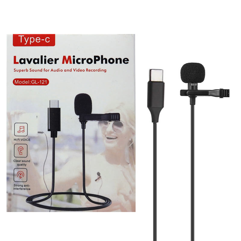 میکروفون یقه ای Lavalier GL-121