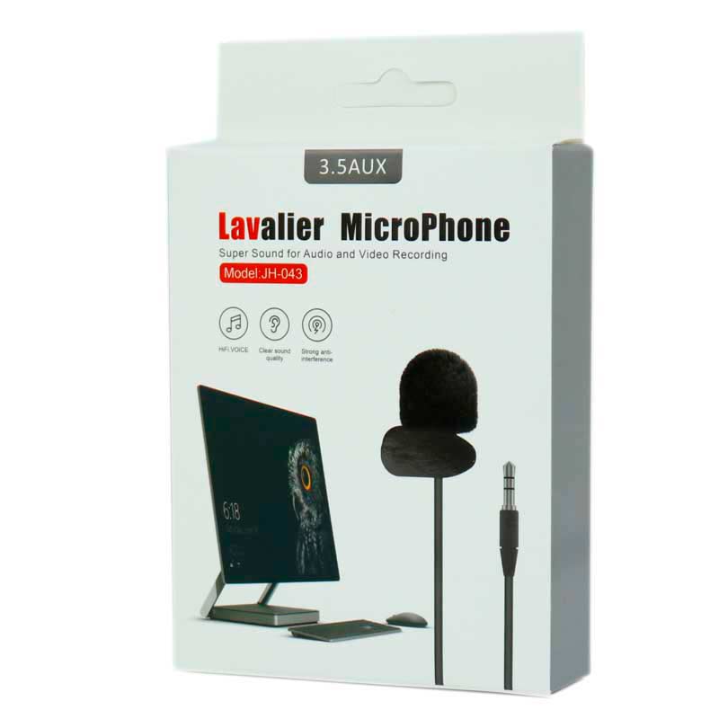 میکروفون یقه ای Lavalier JH-043