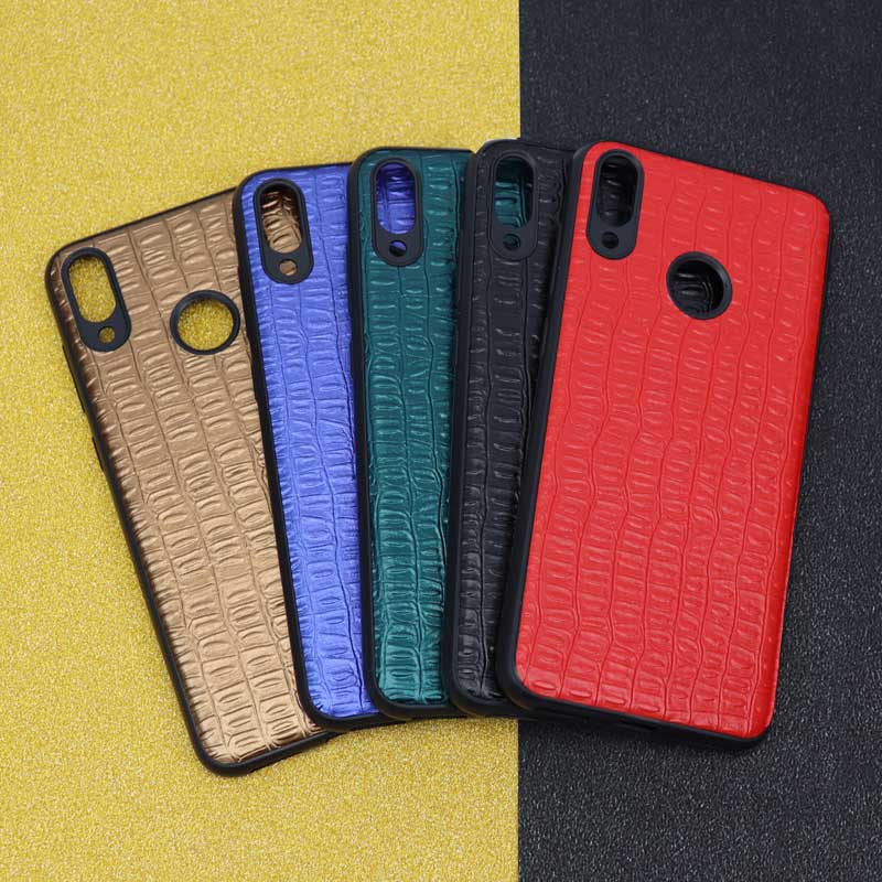 قاب چرمی پوست ماری Huawei Y7 Prime 2019