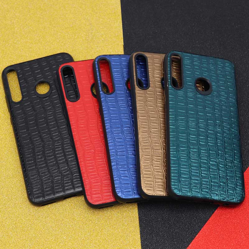 قاب چرمی پوست ماری Huawei Y7p 2020