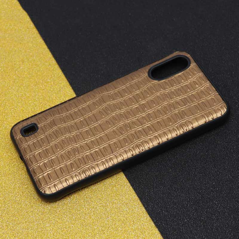 قاب چرمی پوست ماری Samsung A01