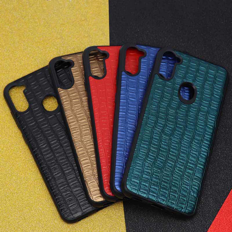 قاب چرمی پوست ماری Samsung A11