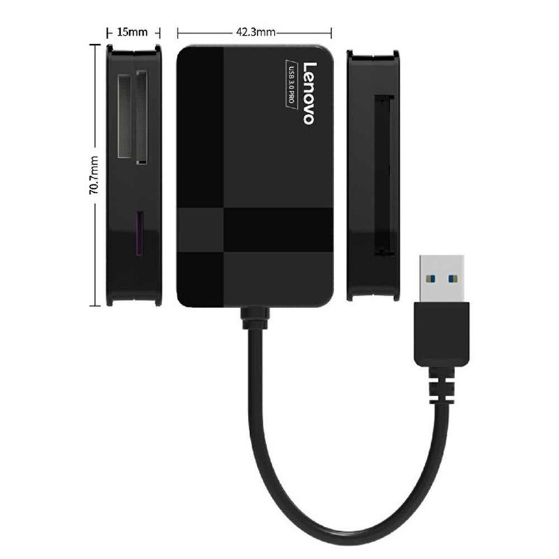 رم ریدر چندکاره Lenovo D302 USB 3.0