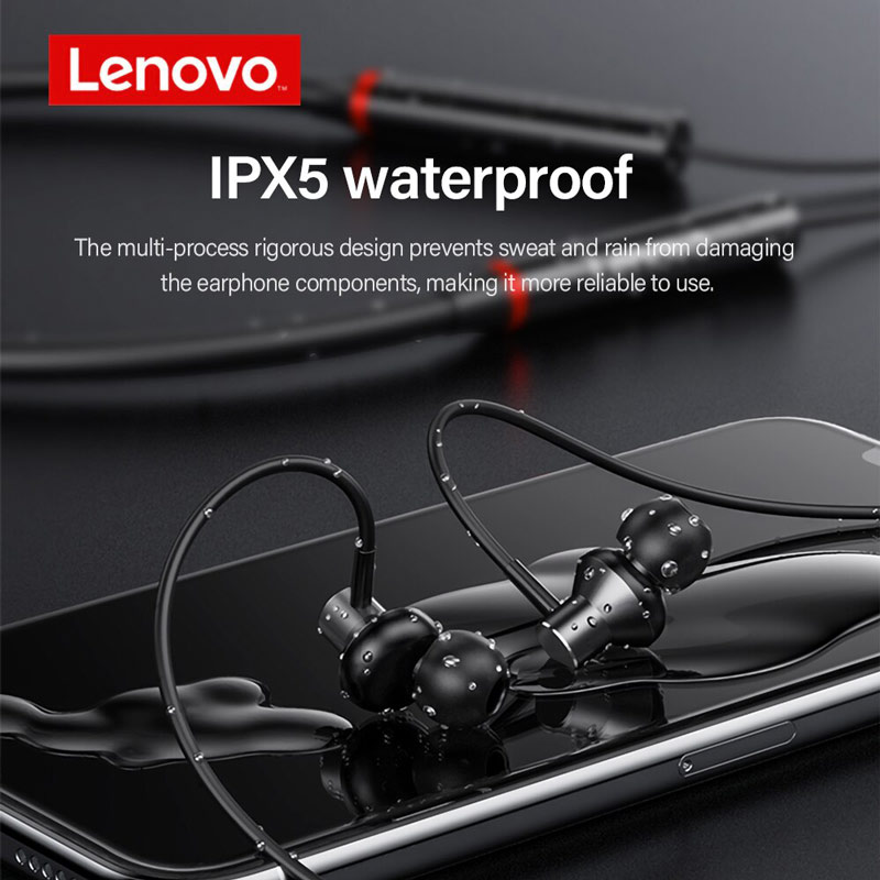 هندزفری بلوتوث دورگردنی Lenovo ThinkPlus HE05x Hanging