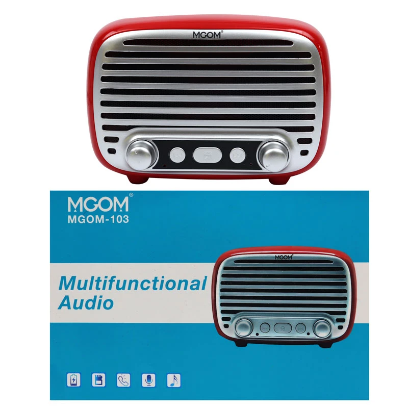 اسپیکر بلوتوثی رم و فلش خور MGOM-103
