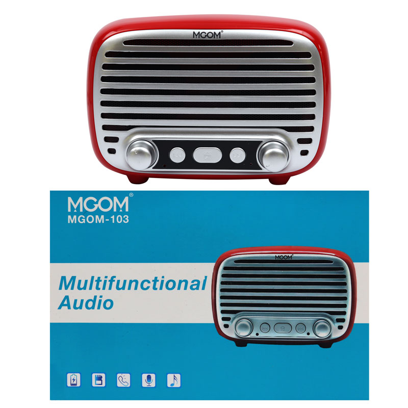 اسپیکر بلوتوثی رم و فلش خور MGOM-103