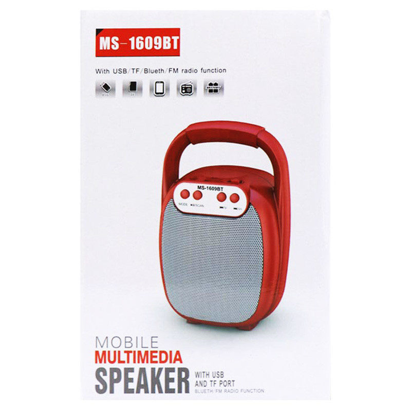 اسپیکر بلوتوثی رم فلش خور MS-1609BT