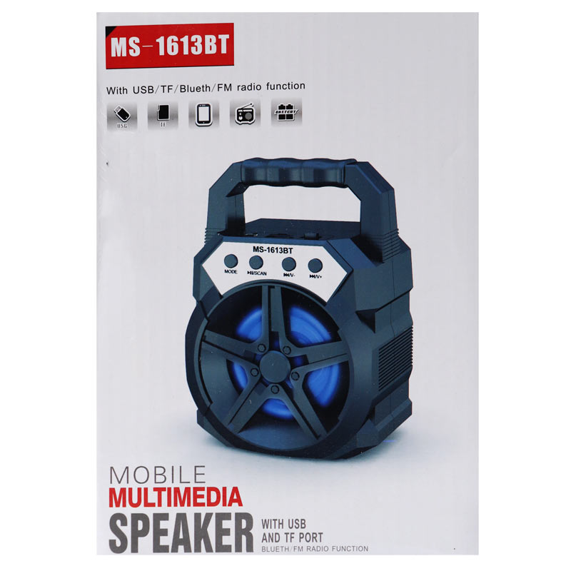 اسپیکر بلوتوثی رم خور MS-1613BT