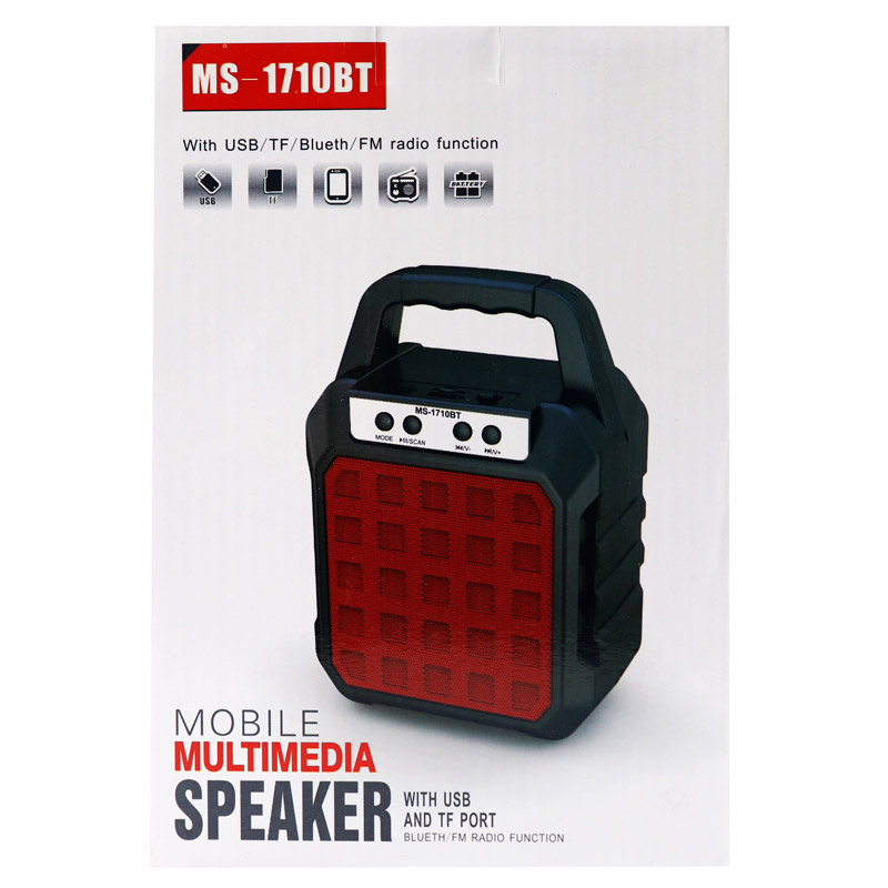 اسپیکر بلوتوثی رم و فلش خور MS-1710BT