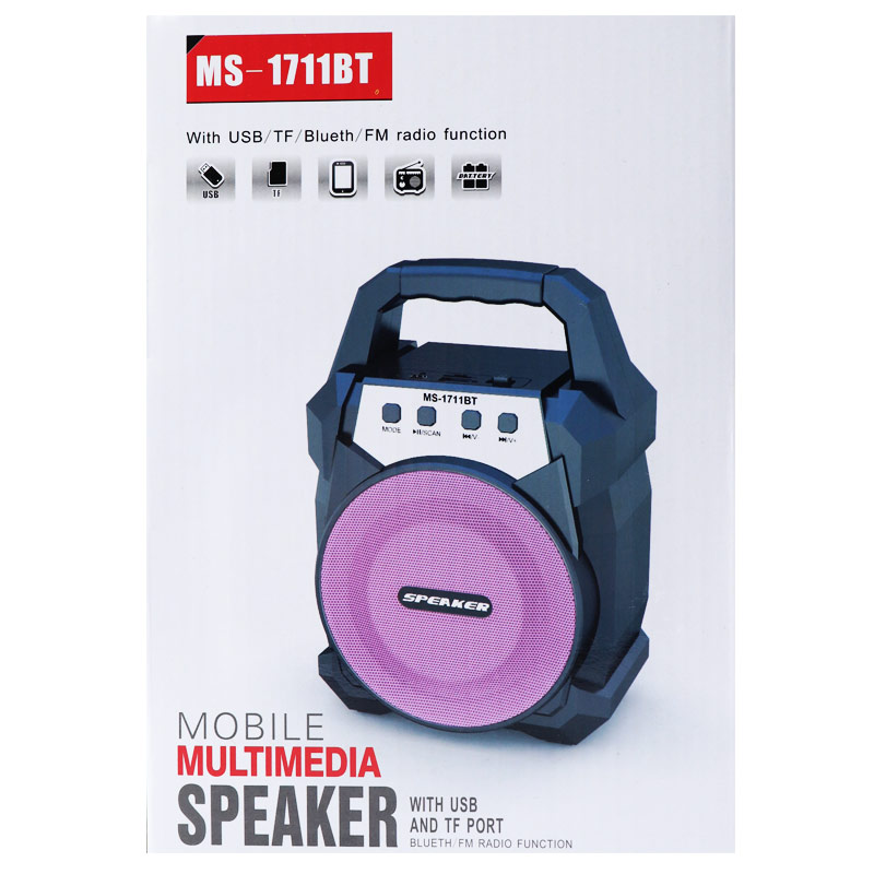 اسپیکر بلوتوثی رم و فلش خور MS-1711BT