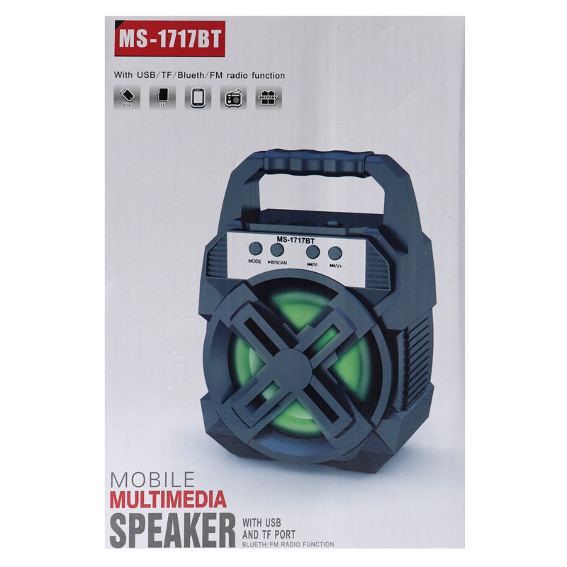 اسپیکر بلوتوثی رم و فلش خور MS-1717BT