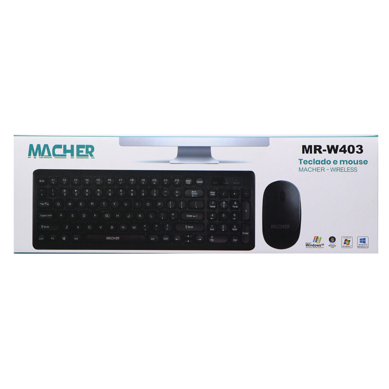 کیبورد و موس بی سیم مچر MR-W403