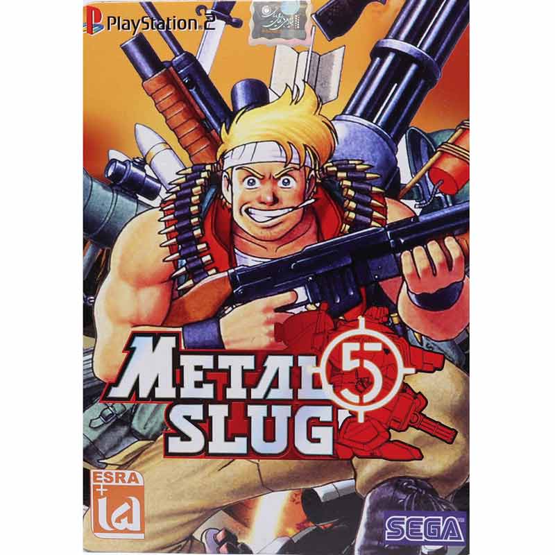 بازی Metal Slug 5 لوح زرین مناسب برای PS2