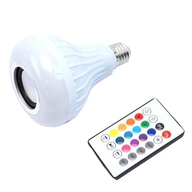 لامپ LED + اسپیکر Noorsum 12W E27