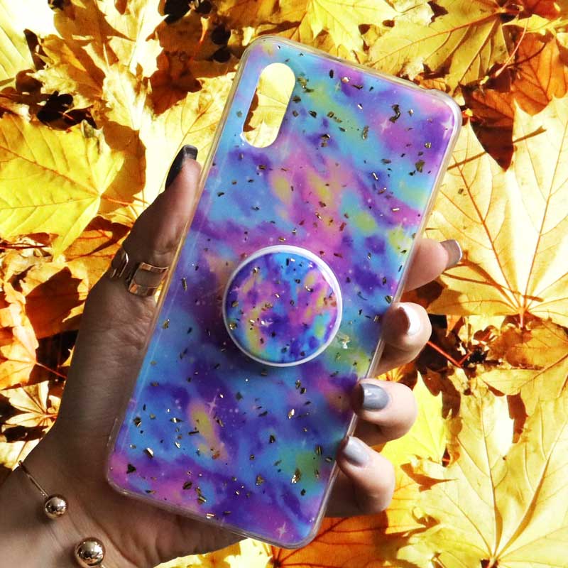 قاب رنگین کمانی پاپ سوکت دار خرچنگی کد5 شیائومی Redmi 9A