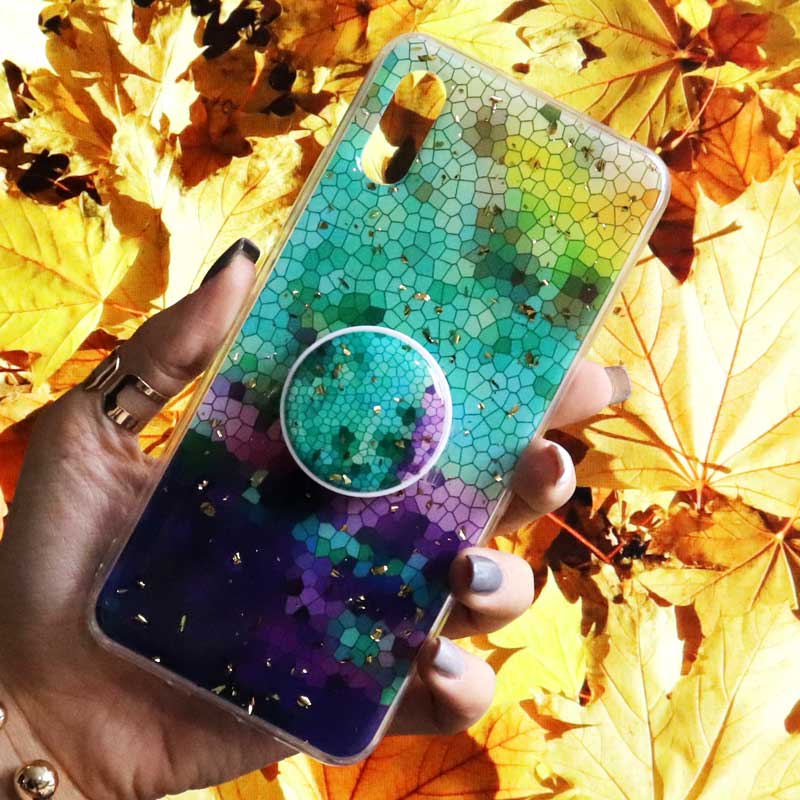 قاب رنگین کمانی پاپ سوکت دار خرچنگی کد9 شیائومی Redmi 9A