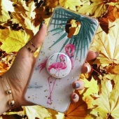 قاب رنگین کمانی پاپ سوکت دار خرچنگی کد3 شیائومی Redmi Note 9s / Note 9 Pro