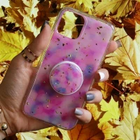 قاب رنگین کمانی پاپ سوکت دار خرچنگی کد4 آیفون iPhone 11 Pro