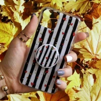 قاب رنگین کمانی پاپ سوکت دار خرچنگی کد2 آیفون iPhone 11 Pro