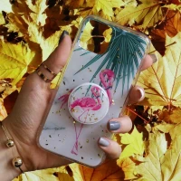 قاب رنگین کمانی پاپ سوکت دار خرچنگی کد3 آیفون iPhone 11 Pro