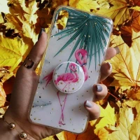 قاب رنگین کمانی پاپ سوکت دار خرچنگی کد3 آیفون iPhone XS Max