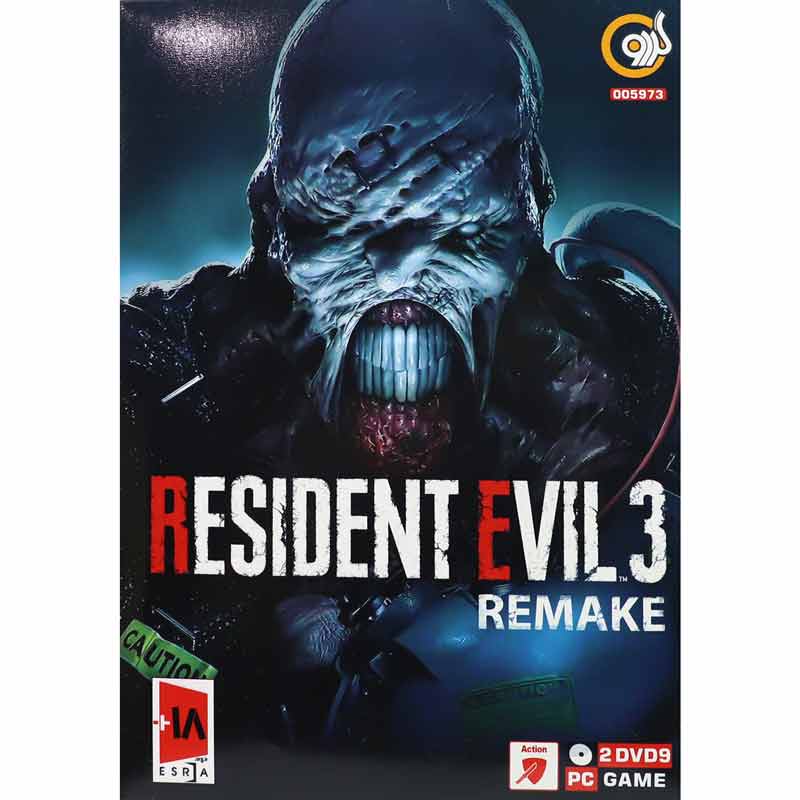 بازی Resident Evil 3 Remake 2DVD9 گردو مناسب برای PC